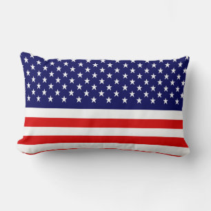 Cojín Lumbar Bandera Americana Patriótica Cool