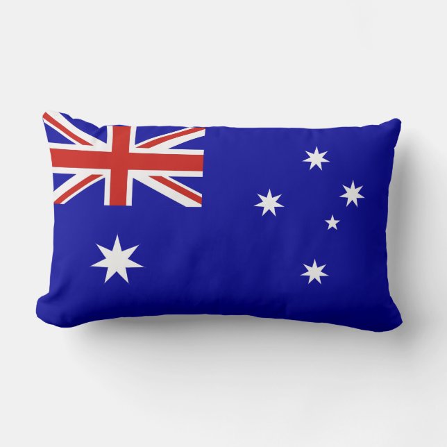 Cojín Lumbar Bandera australiana (Anverso)