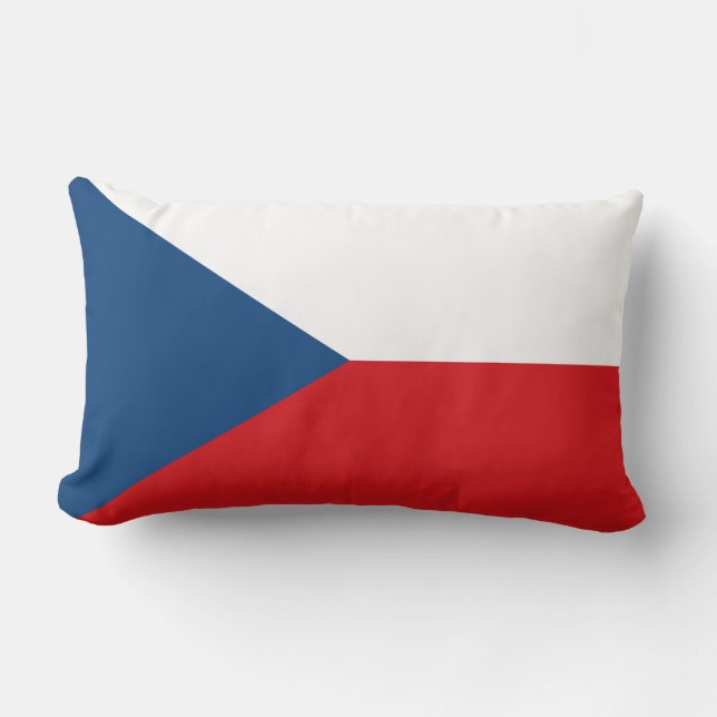 Cojín Lumbar Bandera checa (Anverso)