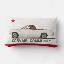 Cojín Lumbar Bandera convertible Corvair Community California L