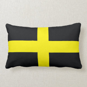 Cojín Lumbar bandera cruzada Reino Unido País de Gales de Davi