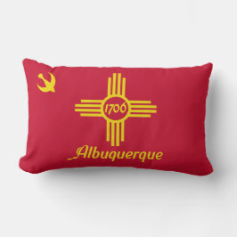 Cojín Lumbar Bandera de Albuquerque (Nuevo México)