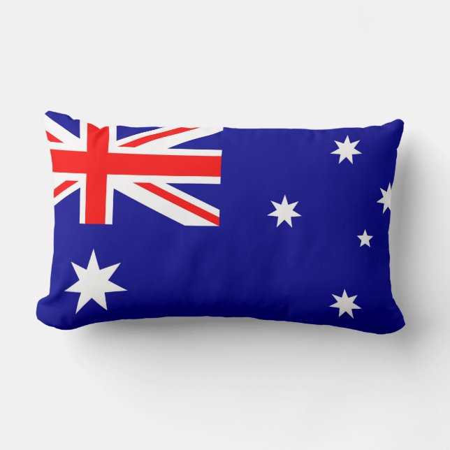 Cojín Lumbar Bandera de Australia (Anverso)