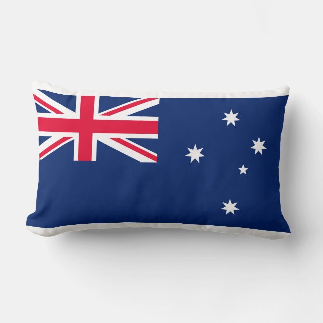 Cojín Lumbar Bandera de Australia (Anverso)