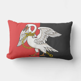 Cojín Lumbar Bandera de Buckinghamshire (condado del Reino Unid