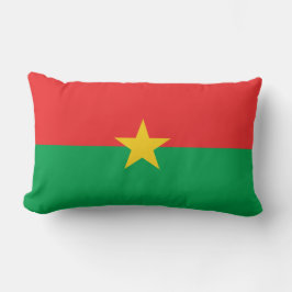 Cojín Lumbar Bandera de Burkina Faso