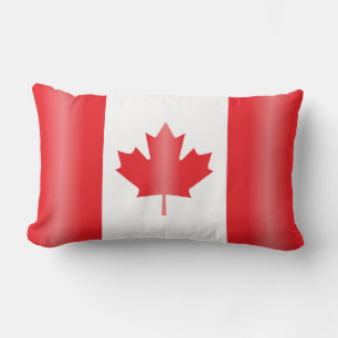 Cojín Lumbar bandera de Canadá