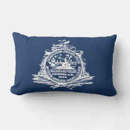 Cojín Lumbar Bandera de Charleston (Carolina del Sur)