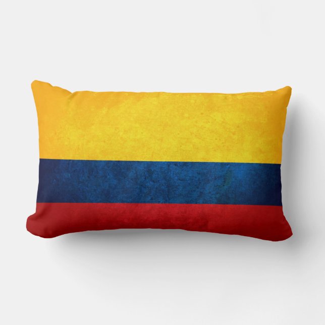 Cojín Lumbar Bandera de Colombia (Anverso)