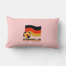 Bandera de Deutschland con pelota de fútbol borde 