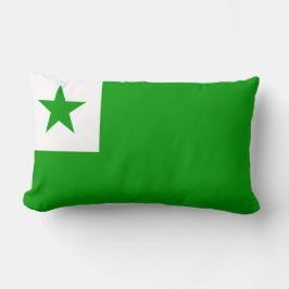 Cojín Lumbar Bandera de esperanto