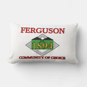 Cojín Lumbar Bandera de Ferguson, Misuri