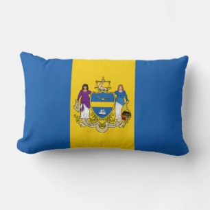 Cojín Lumbar Bandera de Filadelfia (Pensilvania)
