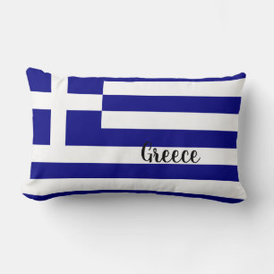 Cojín Lumbar Bandera de Grecia
