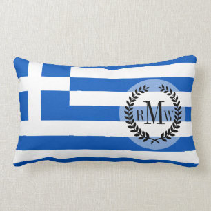 Cojín Lumbar Bandera de Grecia