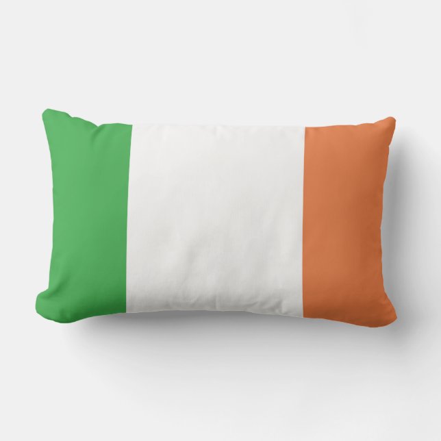 Cojín Lumbar Bandera de Irlanda (Anverso)