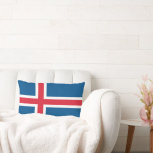 Cojín Lumbar Bandera de Islandia