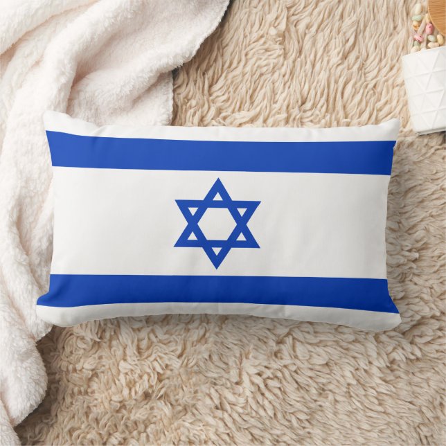 Cojín Lumbar Bandera de Israel (Manta)