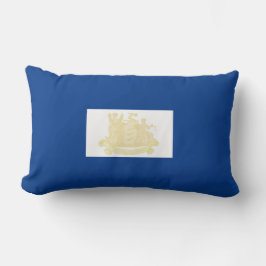 Cojín Lumbar Bandera de la ciudad de Newark (Nueva Jersey)