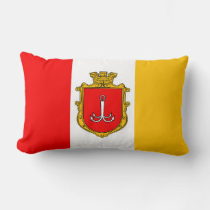 Cojín Lumbar bandera de la ciudad de Odessa símbolo emblema de