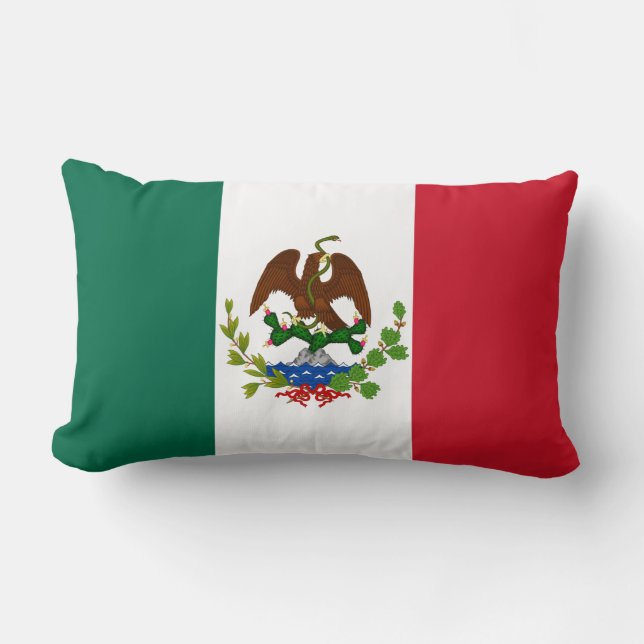 Cojín Lumbar Bandera de la República Mexicana: 1824-1835, Santa (Anverso)