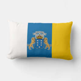 Cojín Lumbar Bandera de las Islas Canarias (Canarias) (Canarias