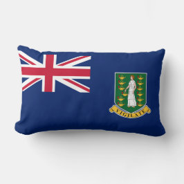 Cojín Lumbar Bandera de las Islas Vírgenes Británicas