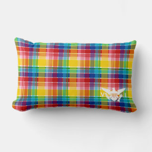 Cojín Lumbar Bandera de las Islas Vírgenes de Estados Unidos, M