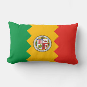 Cojín Lumbar Bandera de Los Ángeles (California, Estados Unidos