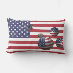 Cojín Lumbar Bandera de los Estados Unidos