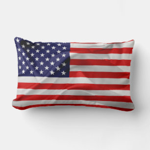 Cojín Lumbar Bandera de los Estados Unidos de América