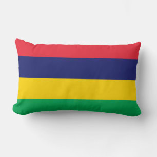 Cojín Lumbar Bandera de Mauricio