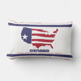 Cojín Lumbar Bandera de Oxnard (California)