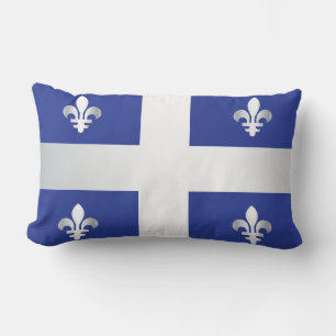 Cojín Lumbar Bandera de Quebec