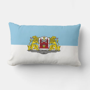 Cojín Lumbar Bandera de Riga, Letonia Lumbar Pillow