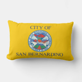 Cojín Lumbar Bandera de San Bernardino (California)