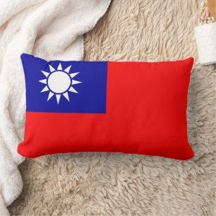 Cojín Lumbar Bandera de Taiwán 國旗 de la República de China, Tái