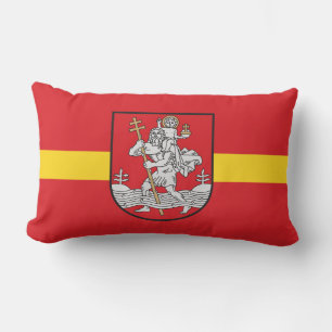 Cojín Lumbar Bandera de Vilnius, Lituania Lumbar Pillow