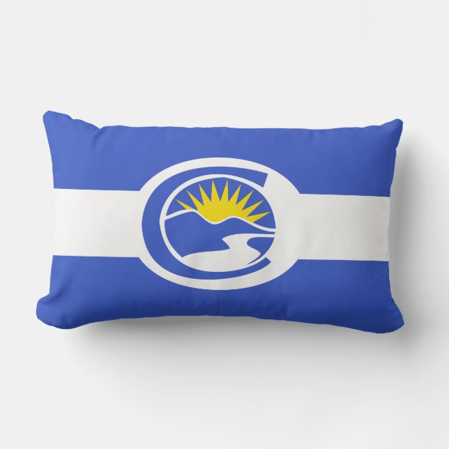 Cojín Lumbar Bandera del Centenario (Colorado) (Anverso)