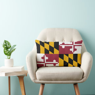 Cojín Lumbar Bandera del Estado de Maryland