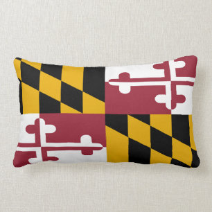 Cojín Lumbar Bandera del estado de Maryland