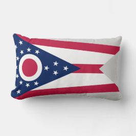 Cojín Lumbar Bandera del Estado de Ohio