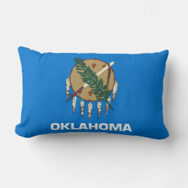 Cojín Lumbar Bandera del estado de Oklahoma