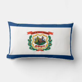Cojín Lumbar Bandera del Estado de Virginia Occidental