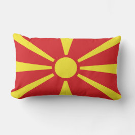 Cojín Lumbar Bandera del Norte de Macedonia