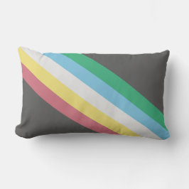 Cojín Lumbar Bandera del Orgullo de la Discapacidad