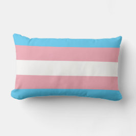 Cojín Lumbar Bandera del Orgullo Trans (Orgullo Transgénero)