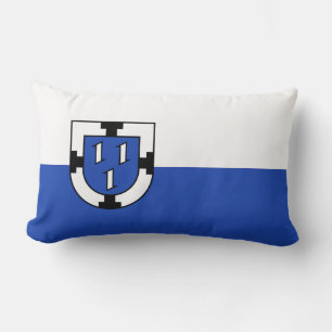 Cojín Lumbar bandera emblema ciudad bottrop alemania símbolo si