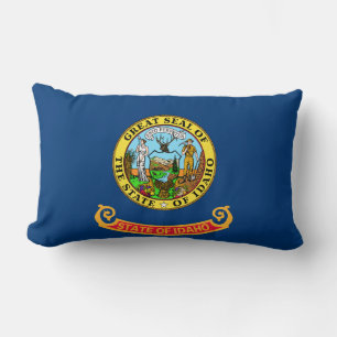 Cojín Lumbar Bandera estatal de Idaho