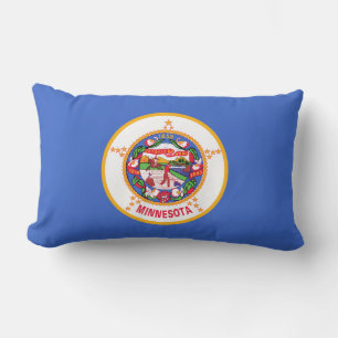 Cojín Lumbar Bandera estatal de Minnesota